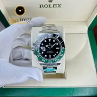 Đồng Hồ Rolex GMT-Master II Lefty Automatic Black Dial Sprite 126720